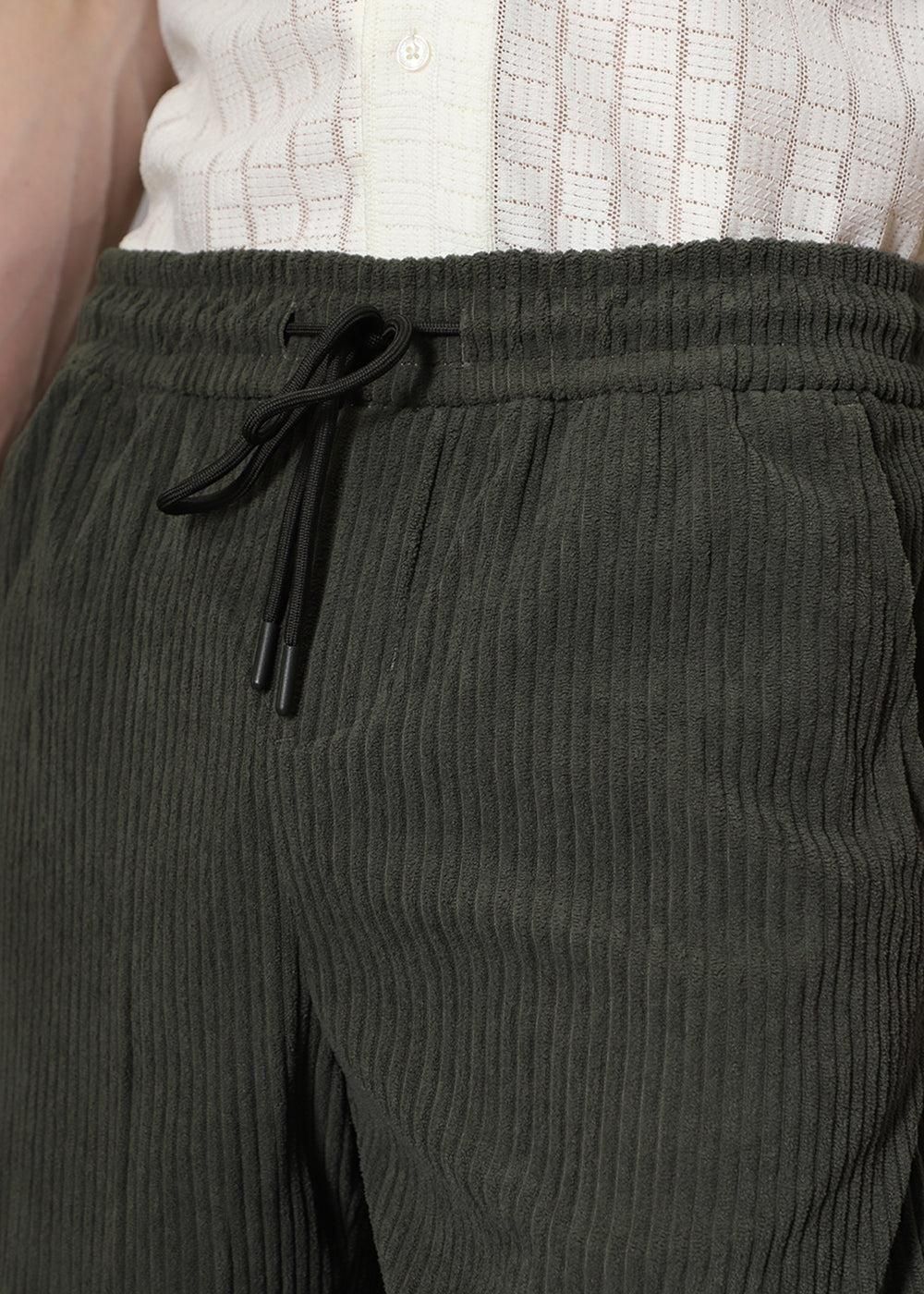Men's Corduroy Fabric Stylish Pants(Combo of 2)