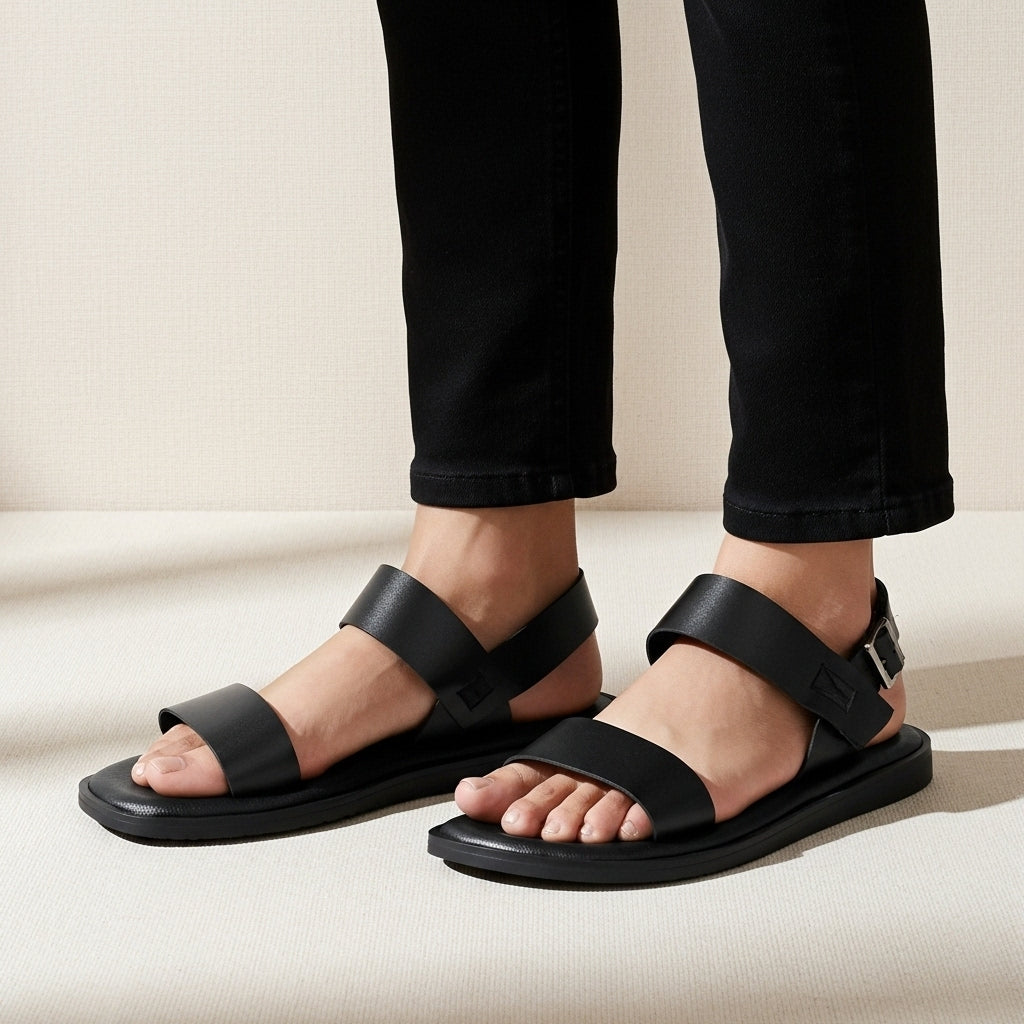 Men's Daily wear Leather Sandals