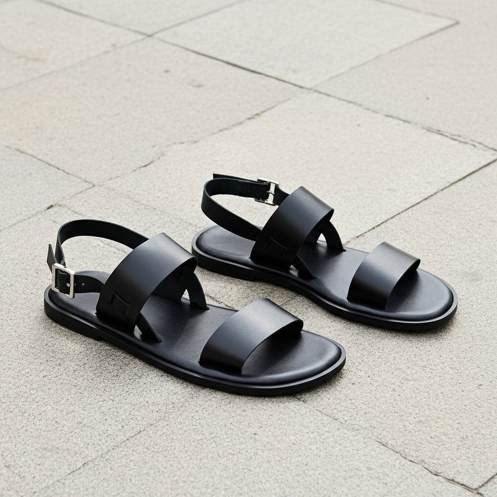 Men's Daily wear Leather Sandals